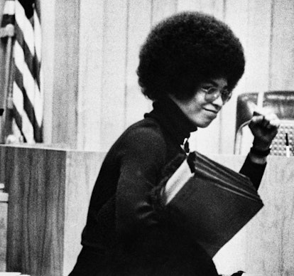 Angela Davis during Civil Rights Movement  (Photo by Bettmann Archive/Getty Images)